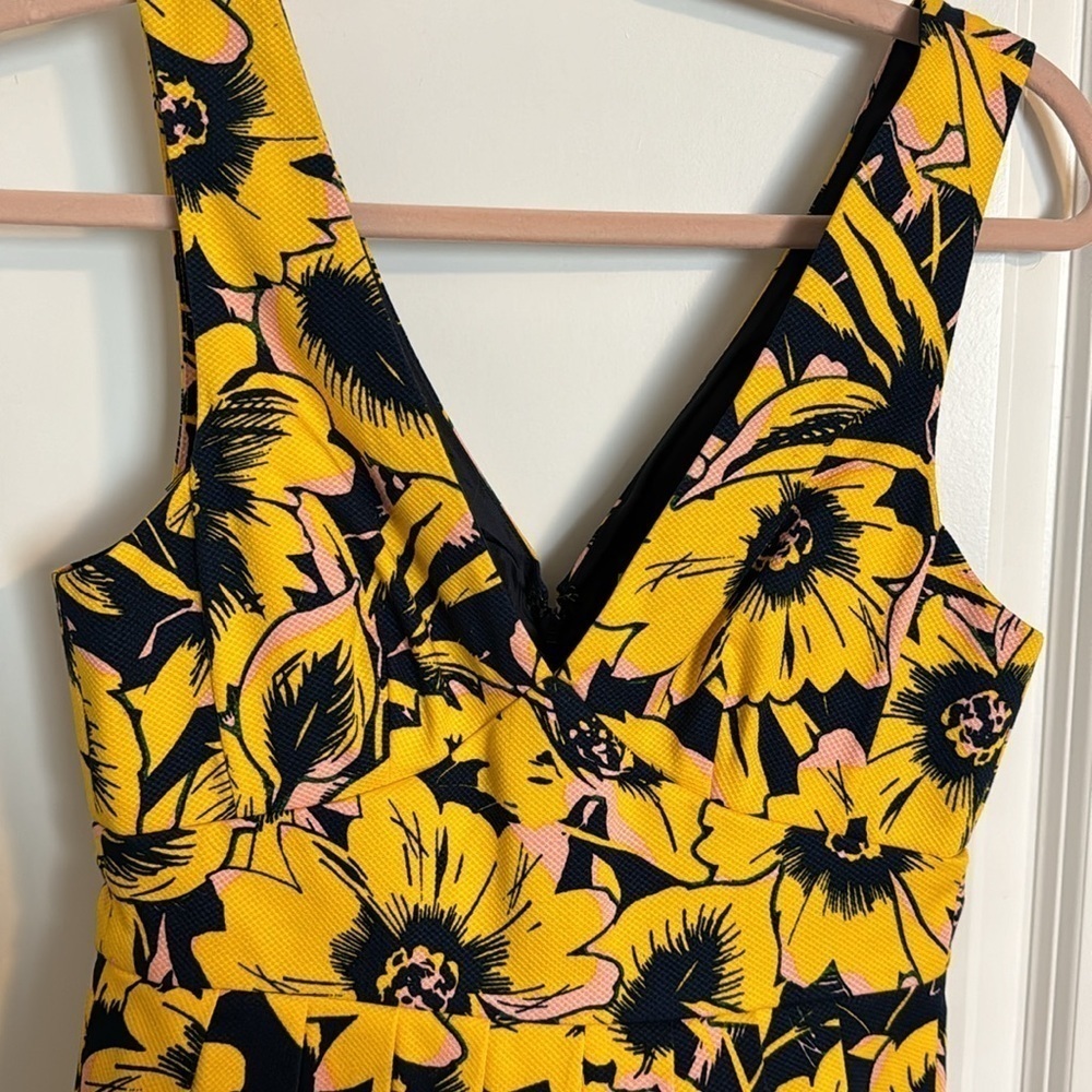 J.CREW Sunflower mini dress - Picture 5 of 6
